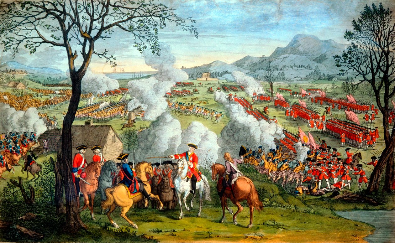 Bitva u Cullodenu, 16. dubna 1746 18. století od Unbekannt