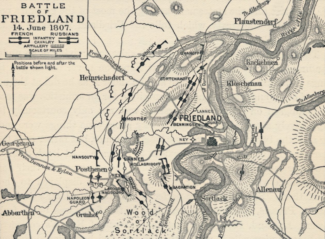 Bitva u Friedlandu, 14. června 1807, 1896 od Unbekannt