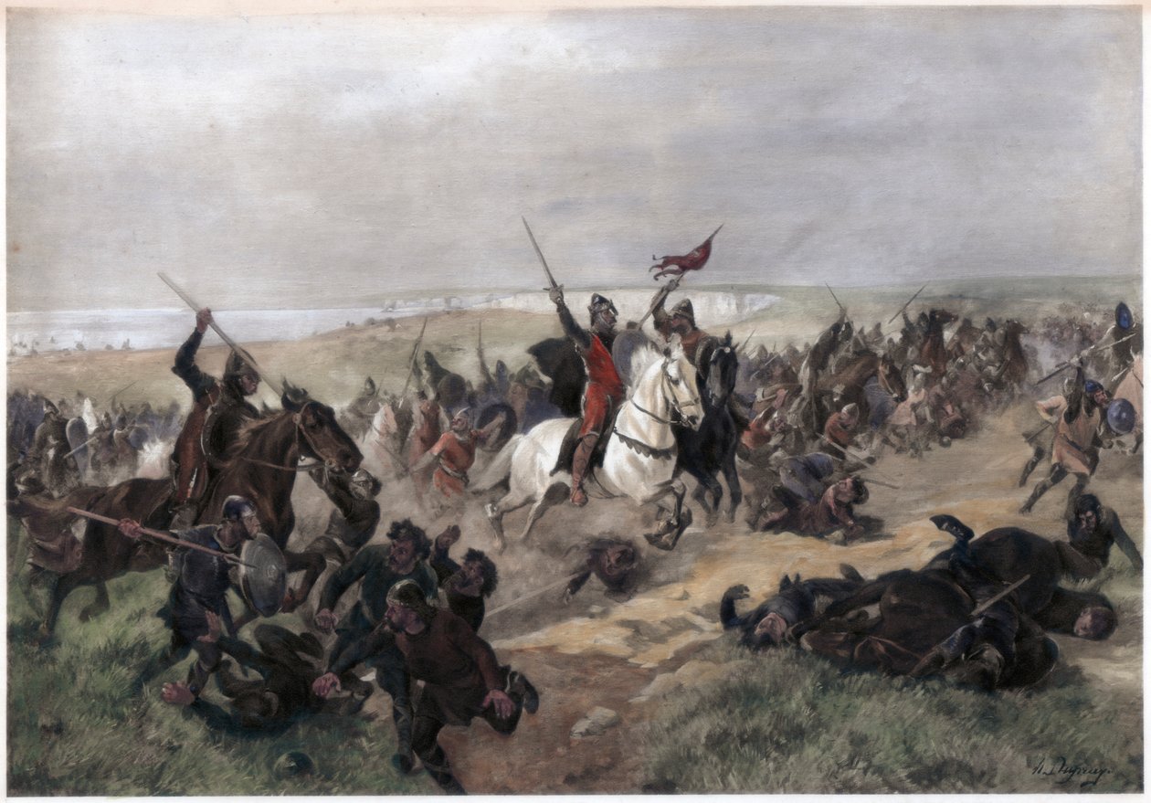 Bitva u Hastings, 14. října 1066 od Unbekannt