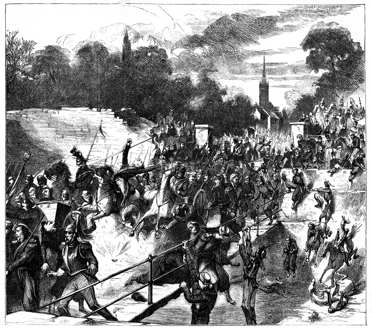 Bitva u Sedanu, Francie, francouzsko-pruská válka, 1. září 1870 1880 od Unbekannt