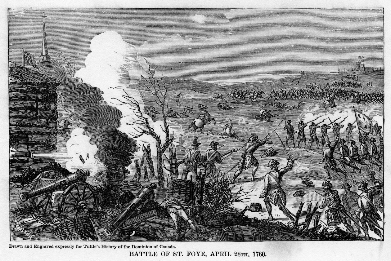 Bitva u St Foy, 28. dubna 1760, 1877 od Unbekannt