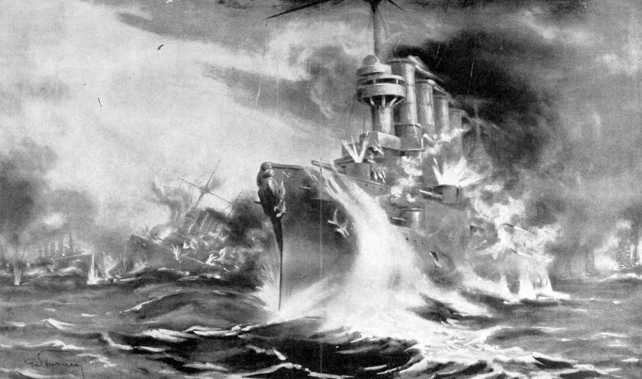 Bitva o Falklandské ostrovy, 8. prosince 1914, 1915 od Unbekannt