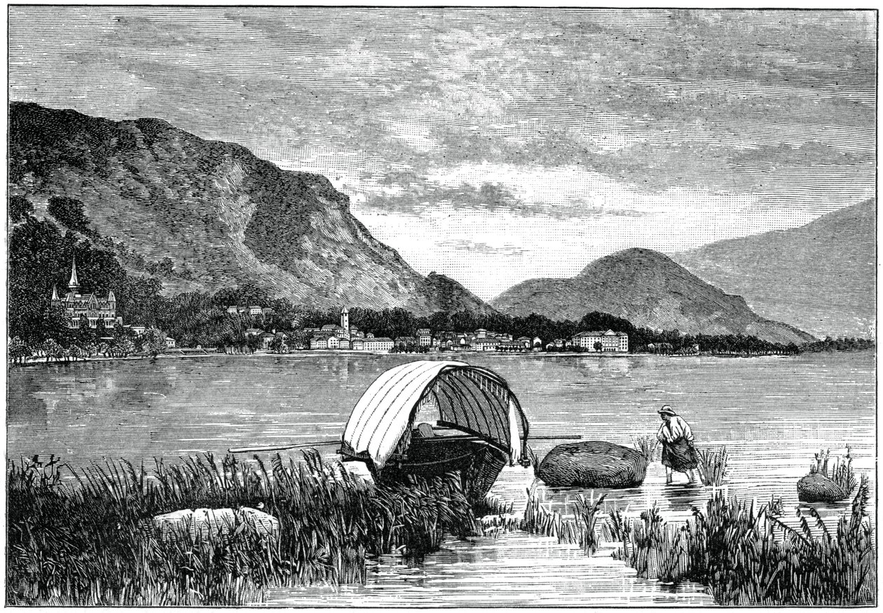 Baveno, u jezera Maggiore, severní Itálie, 1900 od Unbekannt