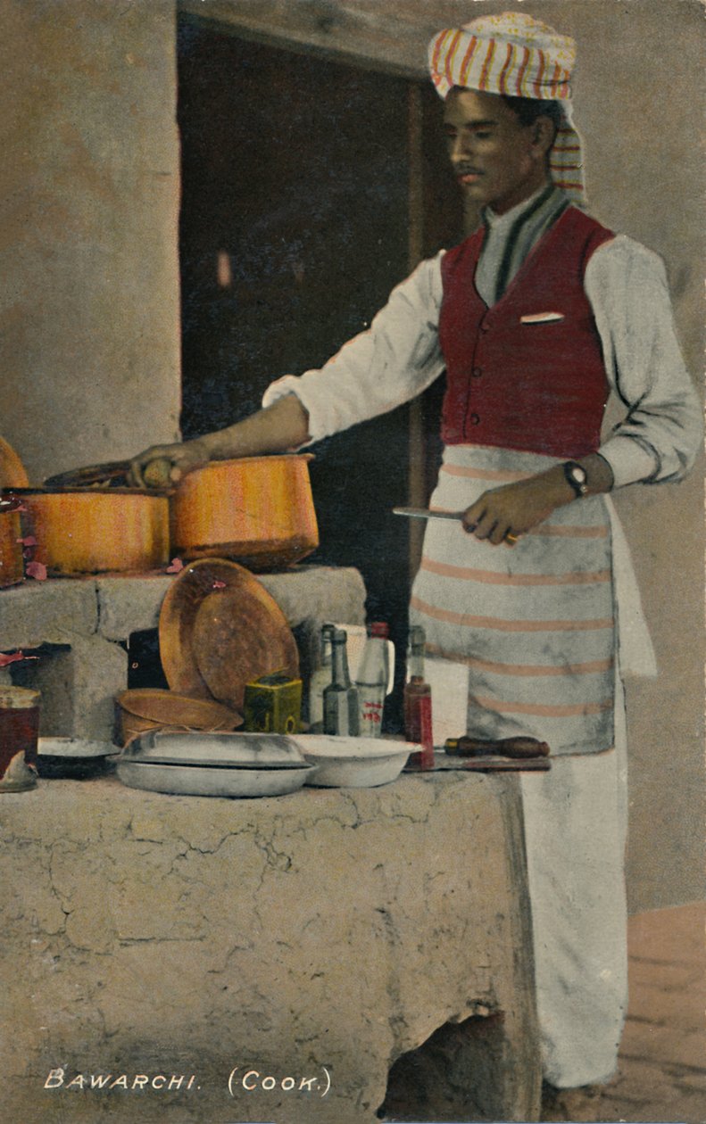 Bawarchi Cook, c1910. od Unbekannt