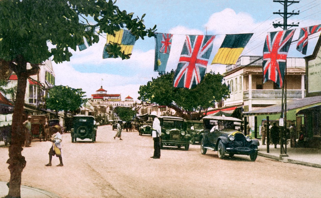 Bay Street, Nassau, Bahamy, 1931 od Unbekannt