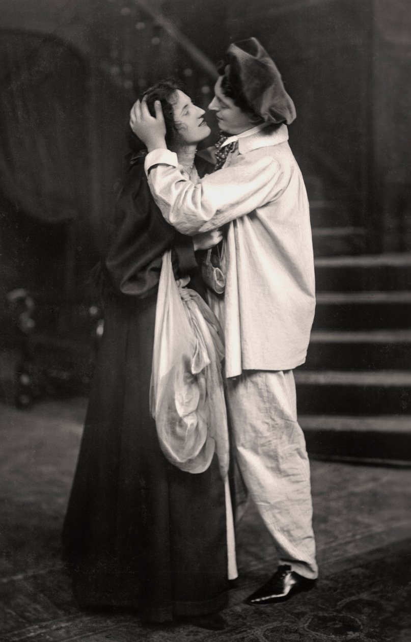 Beatrice Terry a H. Marsh Allen ve filmu The Palace of Puck, 1907 od Unbekannt