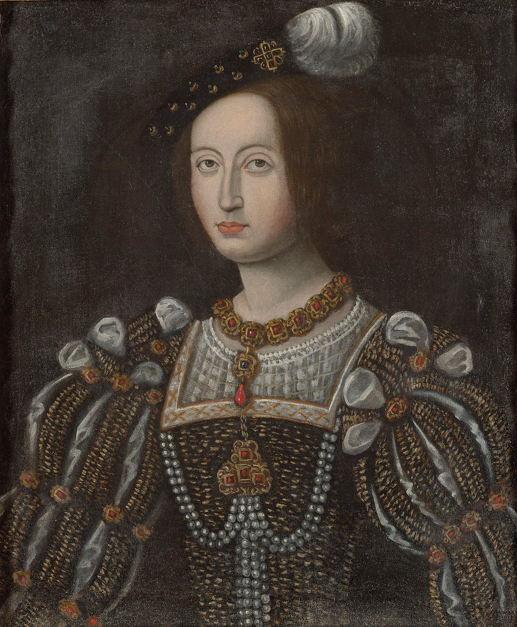 Beatrice Portugalská 1504-1538, vévodkyně Savojská, 17. století. od Unbekannt