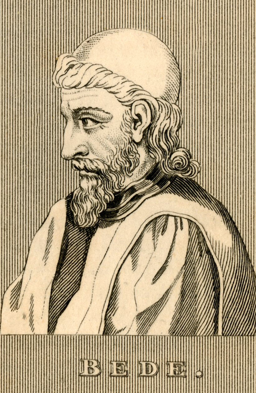 Bede, 672-735, 1830. od Unbekannt