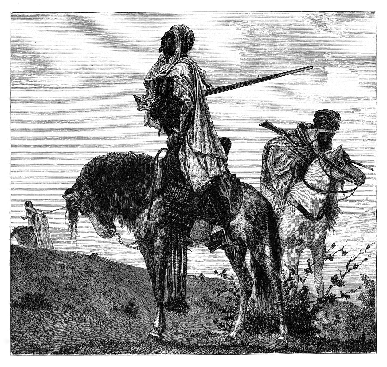 Beduíni při modlitbě, c1890 od Unbekannt