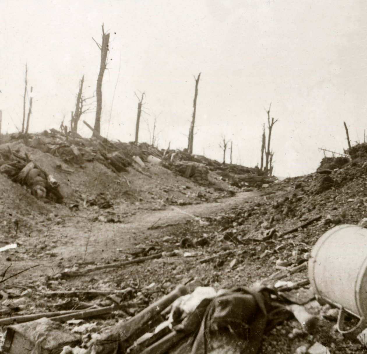 Před Chaulnes, Somme, severní Francie, c1914-c1918 od Unbekannt