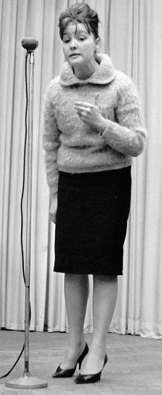 Bella Akhmadulina , ruský básník, 1960 od Unbekannt