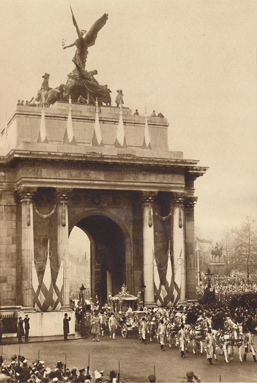 Pod Quadriga, 12. května 1937 od Unbekannt