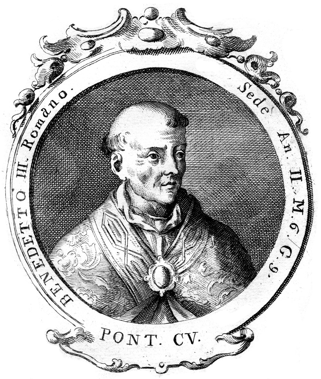 Benedikt III., papež katolické církve od Unbekannt