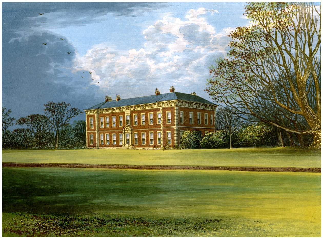 Beningbrough Hall, Yorkshire, domov rodiny Dawnay, c1880 od Unbekannt