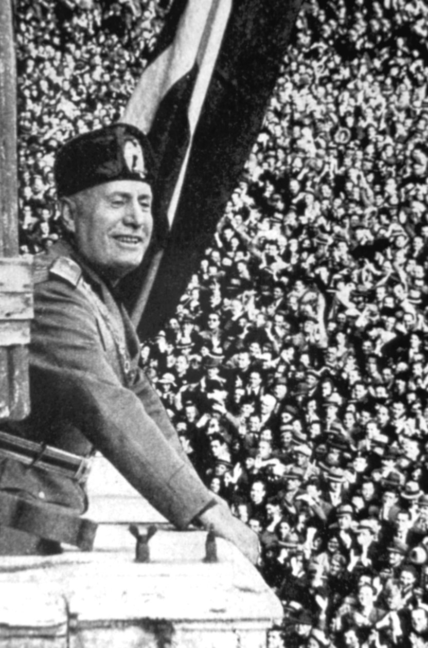 Benito Mussolini 1883-1945, italský fašistický diktátor od Unbekannt