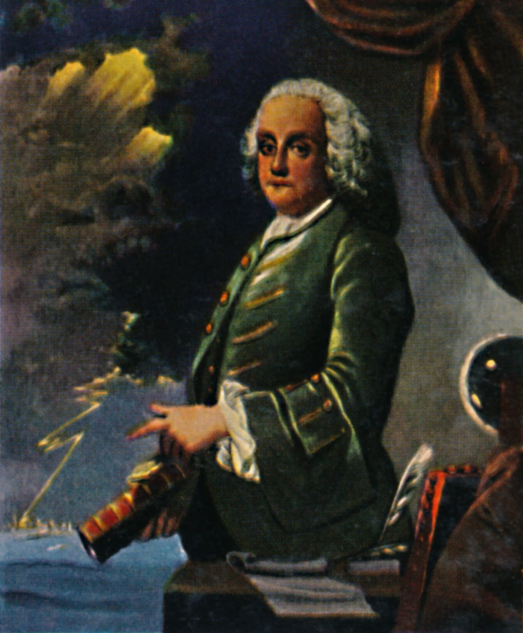 Benjamin Franklin 1706-1790, 1934. od Unbekannt