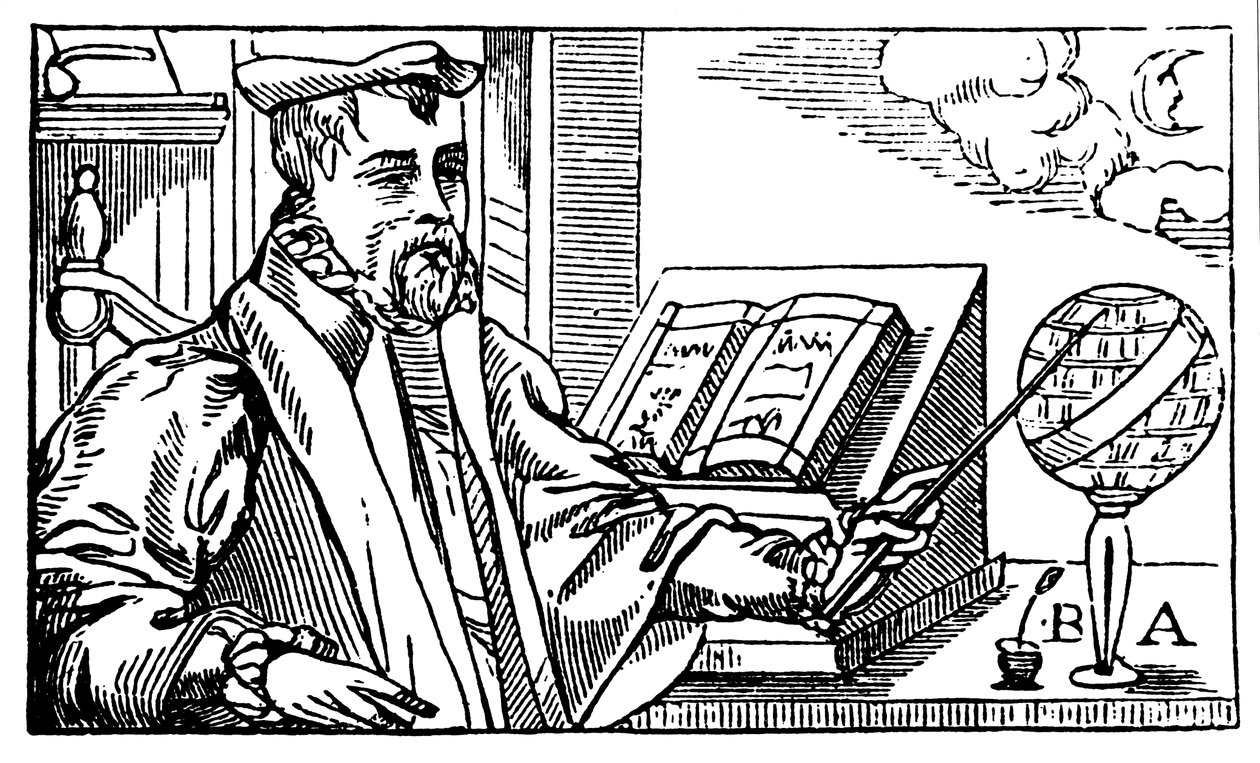 Bernard Abattia, francouzský astrolog 16. století, 1572 od Unbekannt