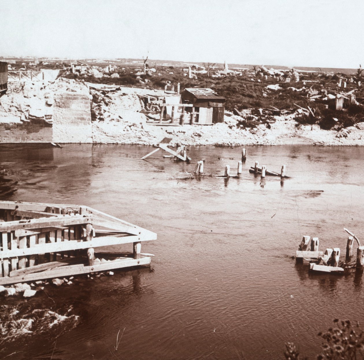 Berry-au-Bac, severní Francie, c1914-c1918 od Unbekannt