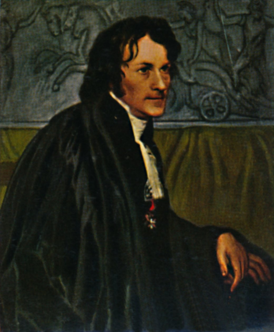 Bertel Thorwaldsen 1768-1844. - Gemälde von Eckersberg, 1934. od Unbekannt