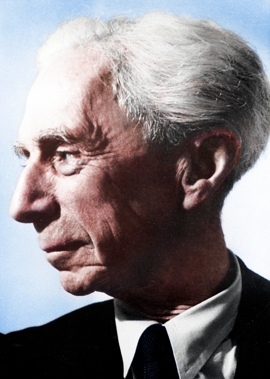 Bertrand Arthur William Russell 1872-1970, britský filozof a matematik od Unbekannt