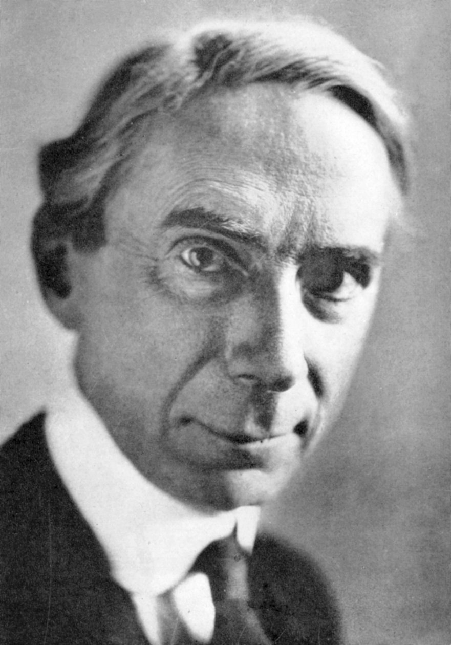 Bertrand Arthur William Russell 1872-1970, britský filozof a matematik od Unbekannt