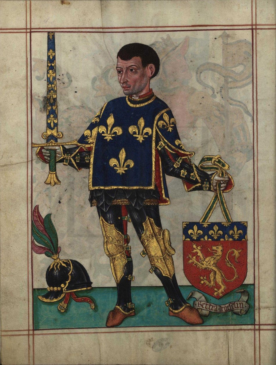 Bertrand du Guesclin z Livro do Ameiro-Mor, 1509 od Unbekannt