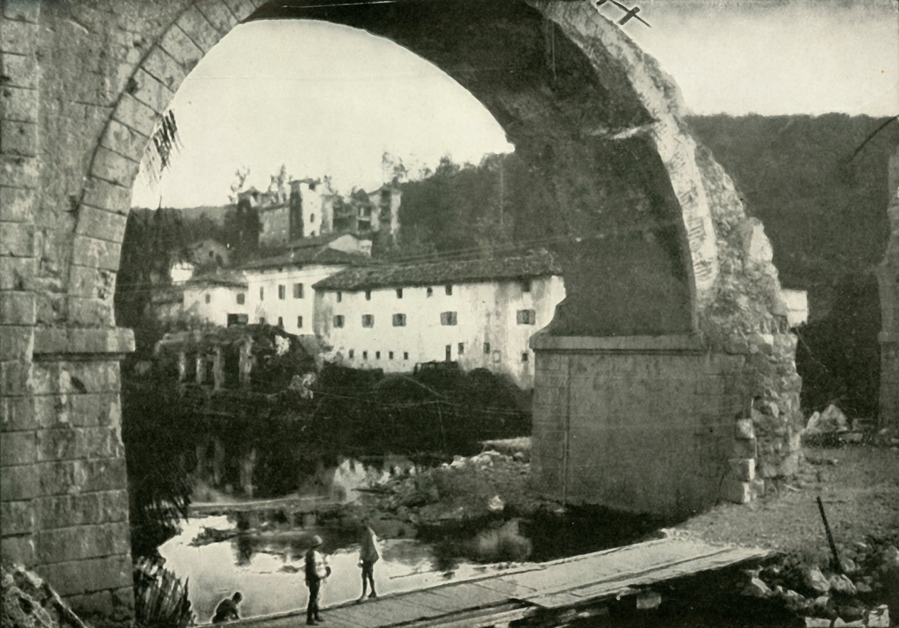 Beyond Goritza - Italský pokrok v Terstu, 1919. od Unbekannt