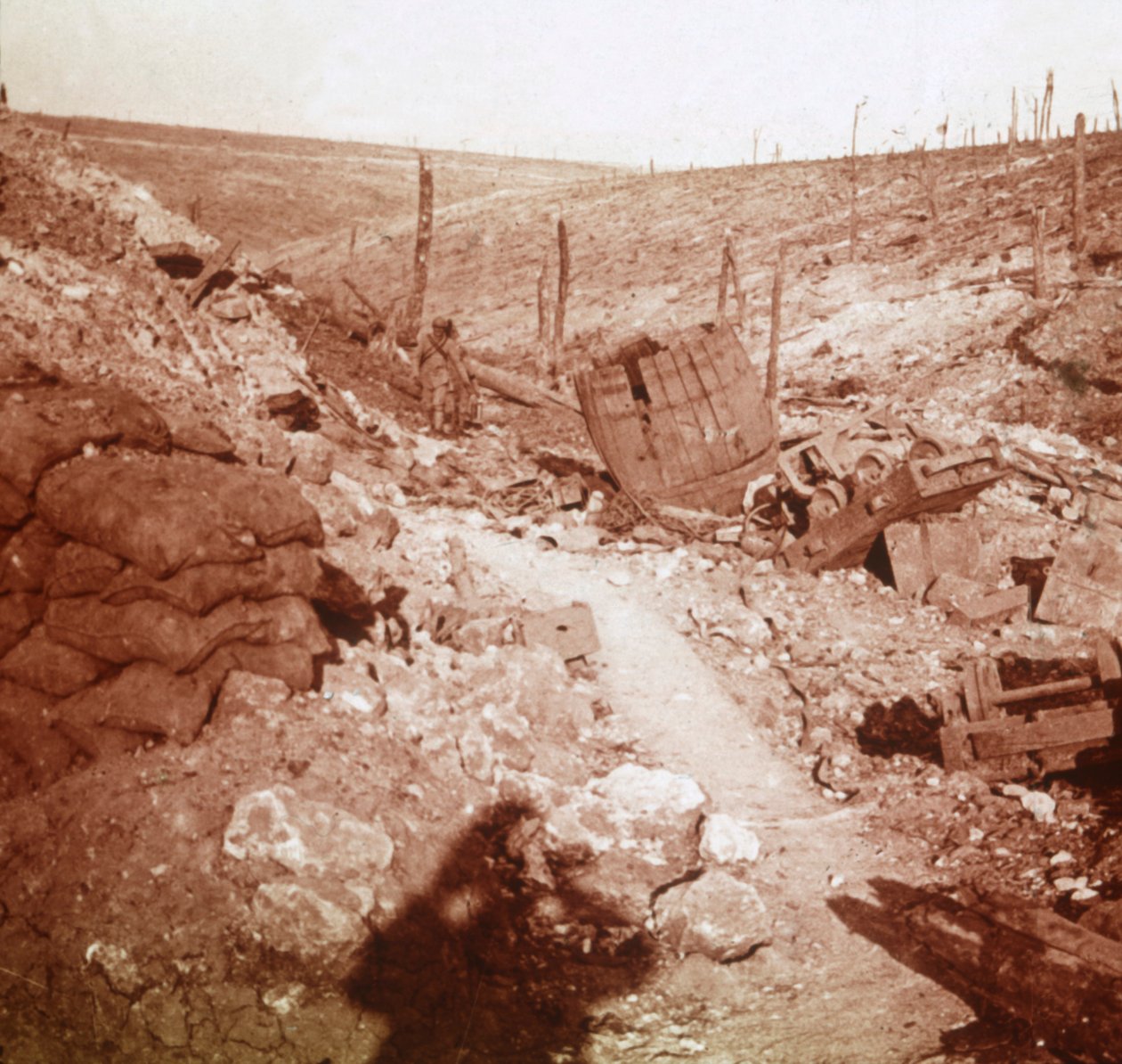 Bezonvaux, Verdun, severní Francie, c1914-c1918. od Unbekannt