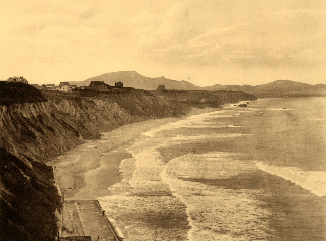 Biarritz - La Cote des Basques, c1930. od Unbekannt