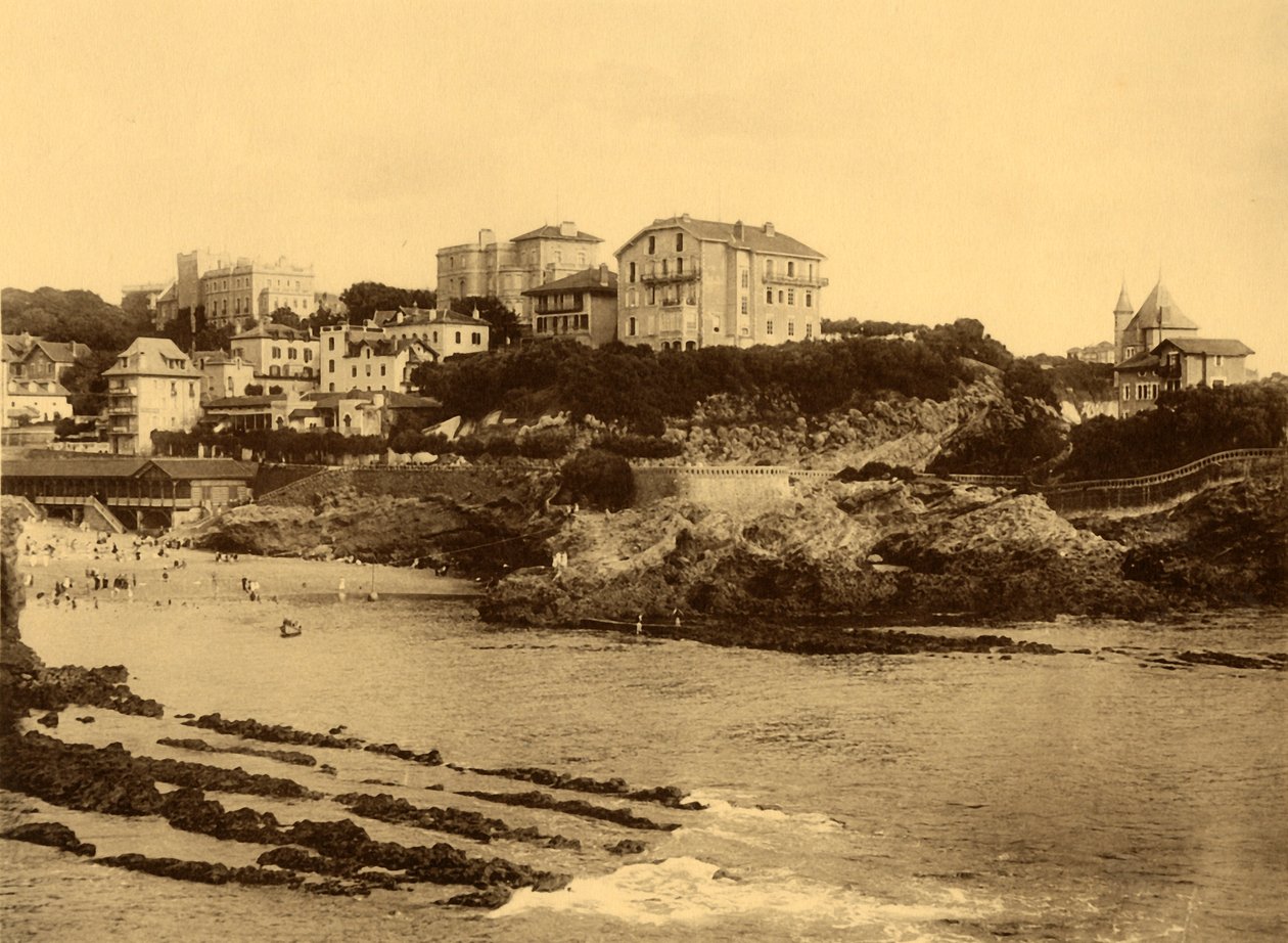 Biarritz - Starý přístav, c1930. od Unbekannt