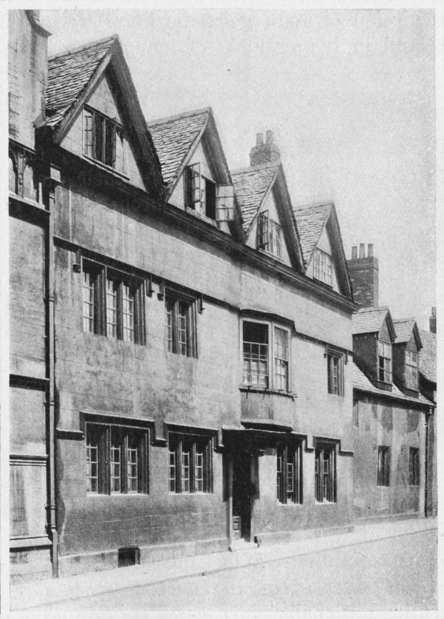 Biham nebo Beam Hall, Oxford, 1903 od Unbekannt