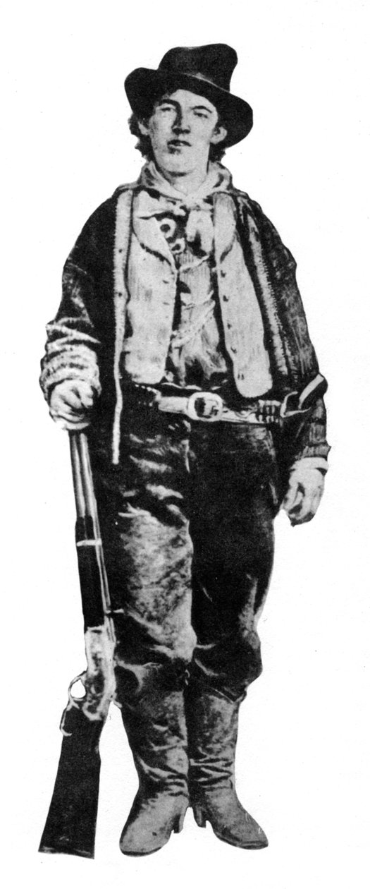 Billy the Kid, americký střelec a psanec, c1877-1881 1954 od Unbekannt