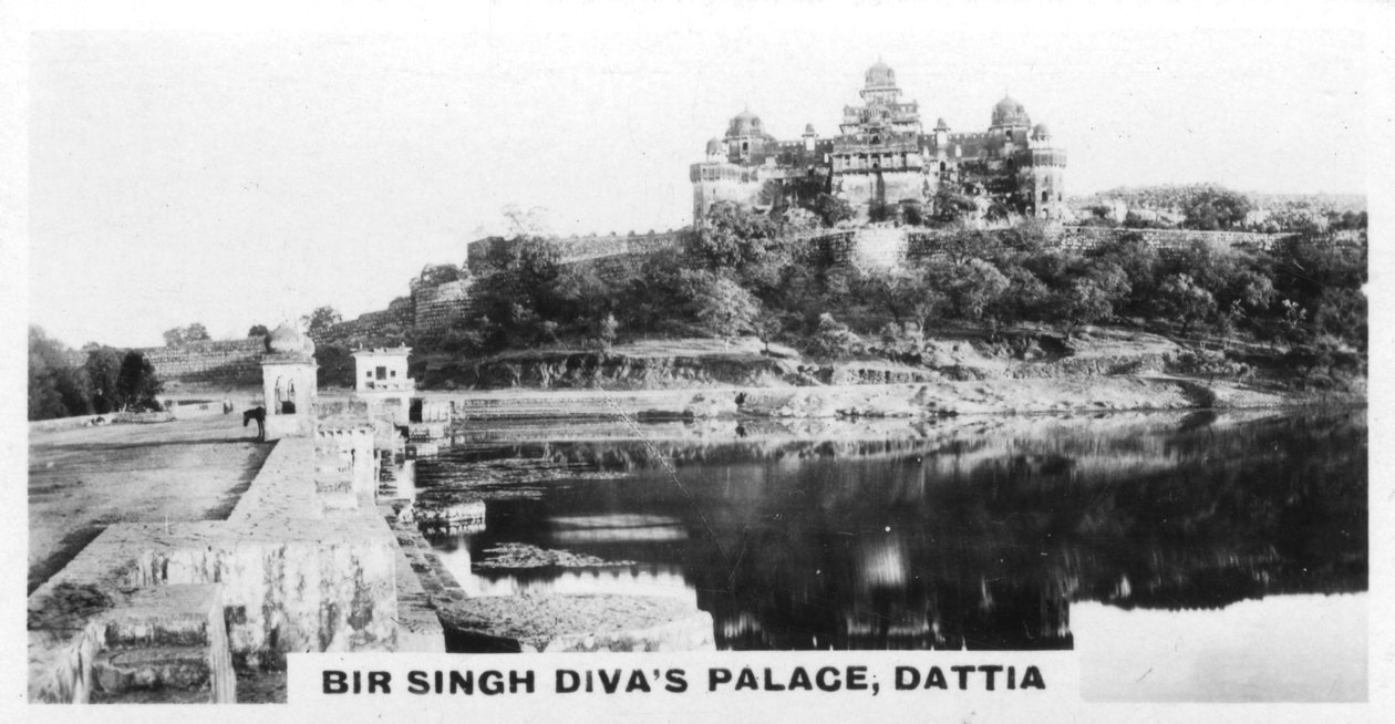 Palác Bir Singh Deos, Datia, Indie, c1925 od Unbekannt