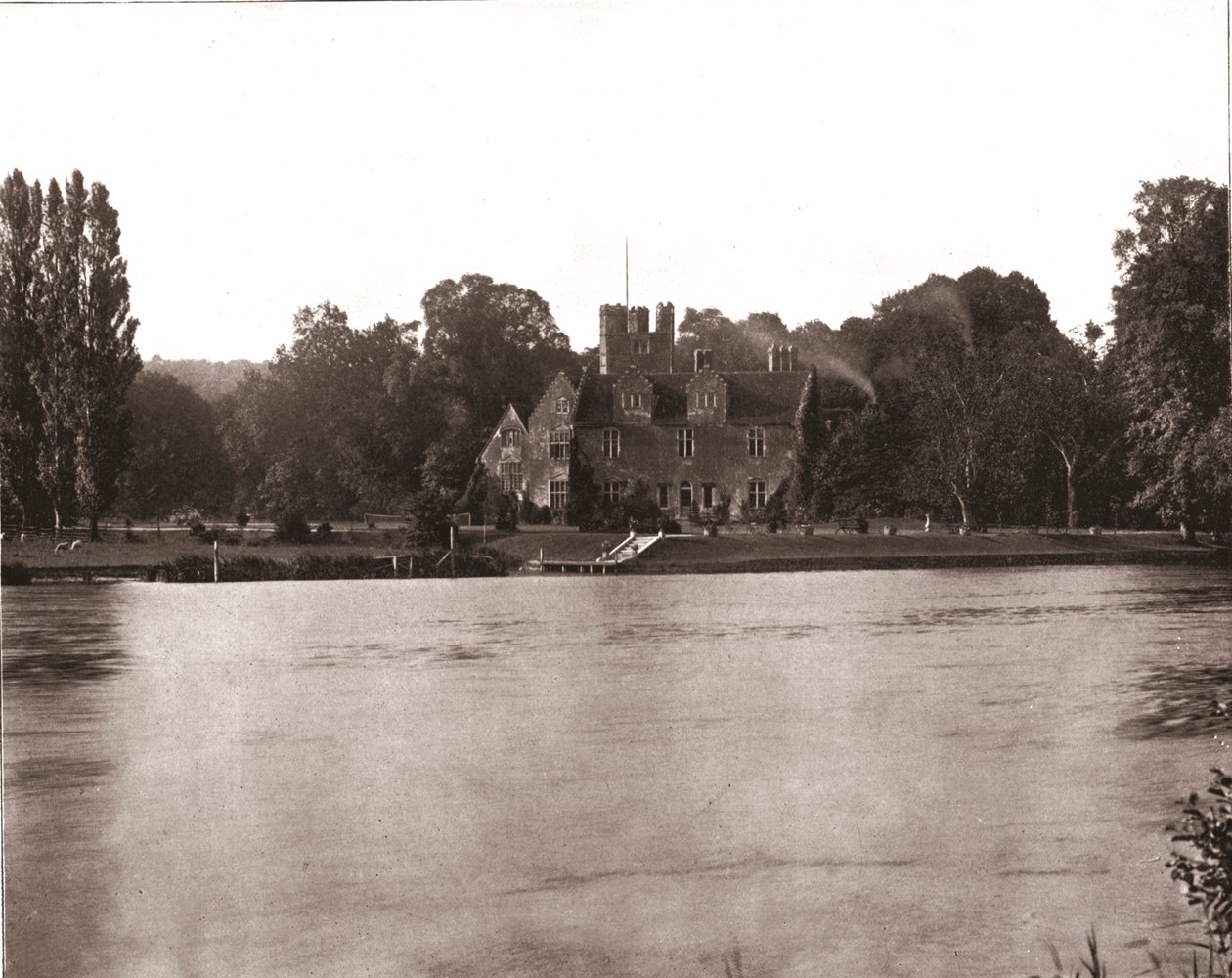 Bisham Abbey, nad Marlow, Berkshire, 1894. od Unbekannt