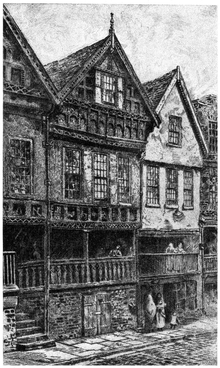 Bishop Lloyds Palace, Chester, 1908-1909 od Unbekannt