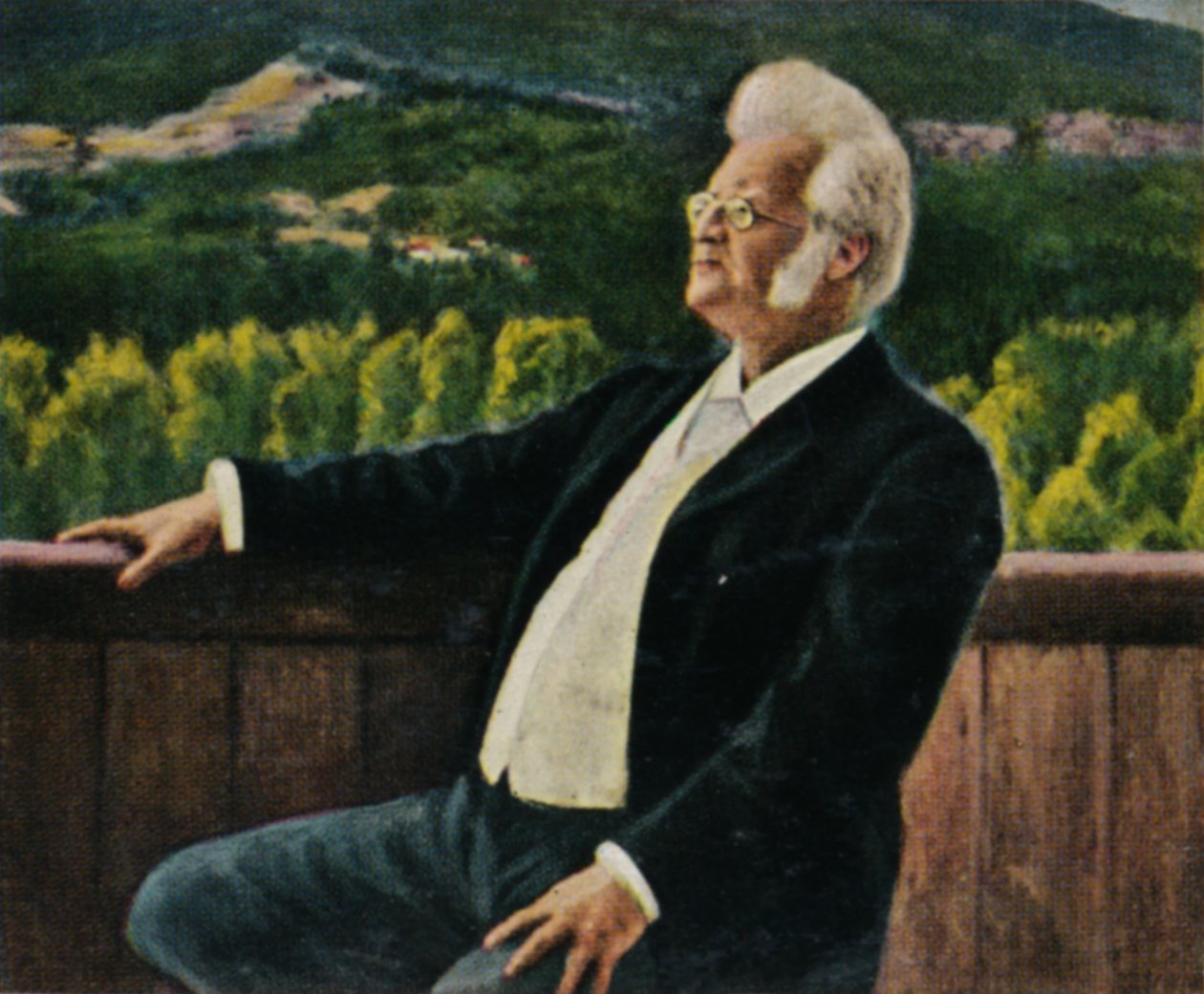 Björnstjerne Björnson 1832-1910. - Maloval Erik Werenskiold, 1934. od Unbekannt