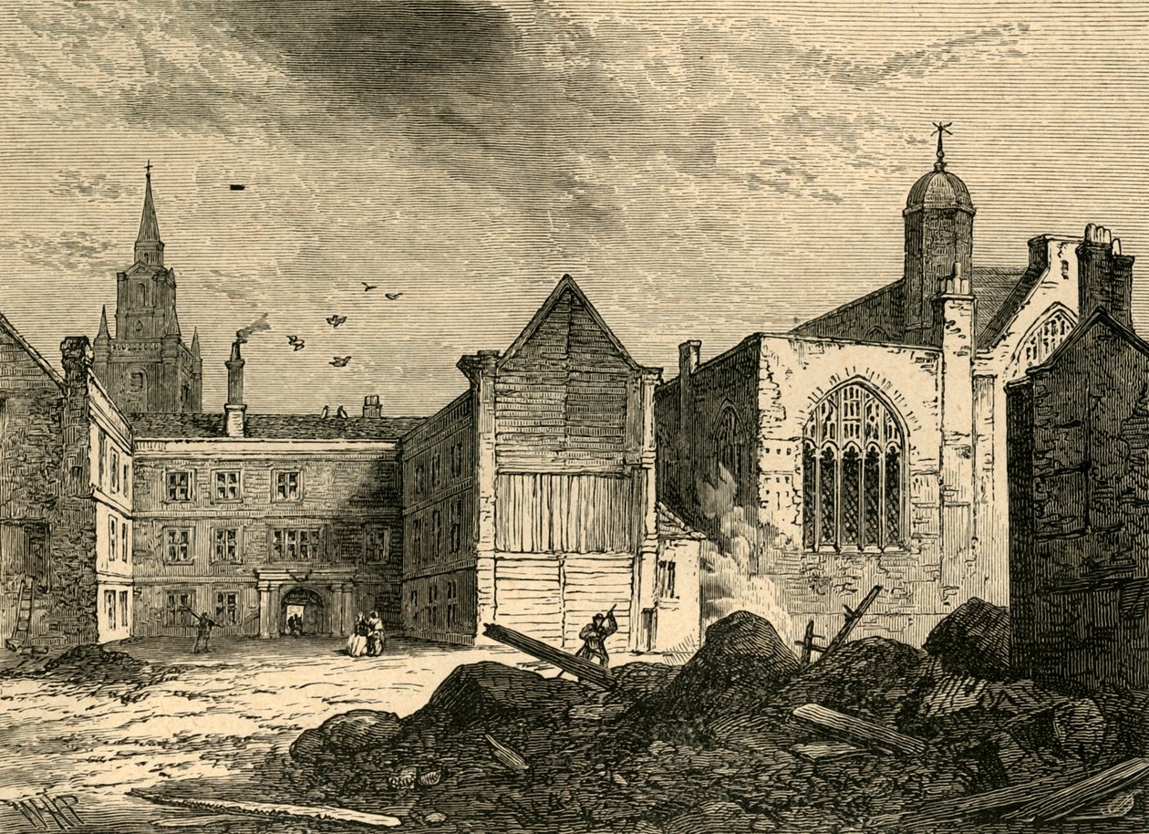 Blackwell Hall v roce 1812, 1897. od Unbekannt