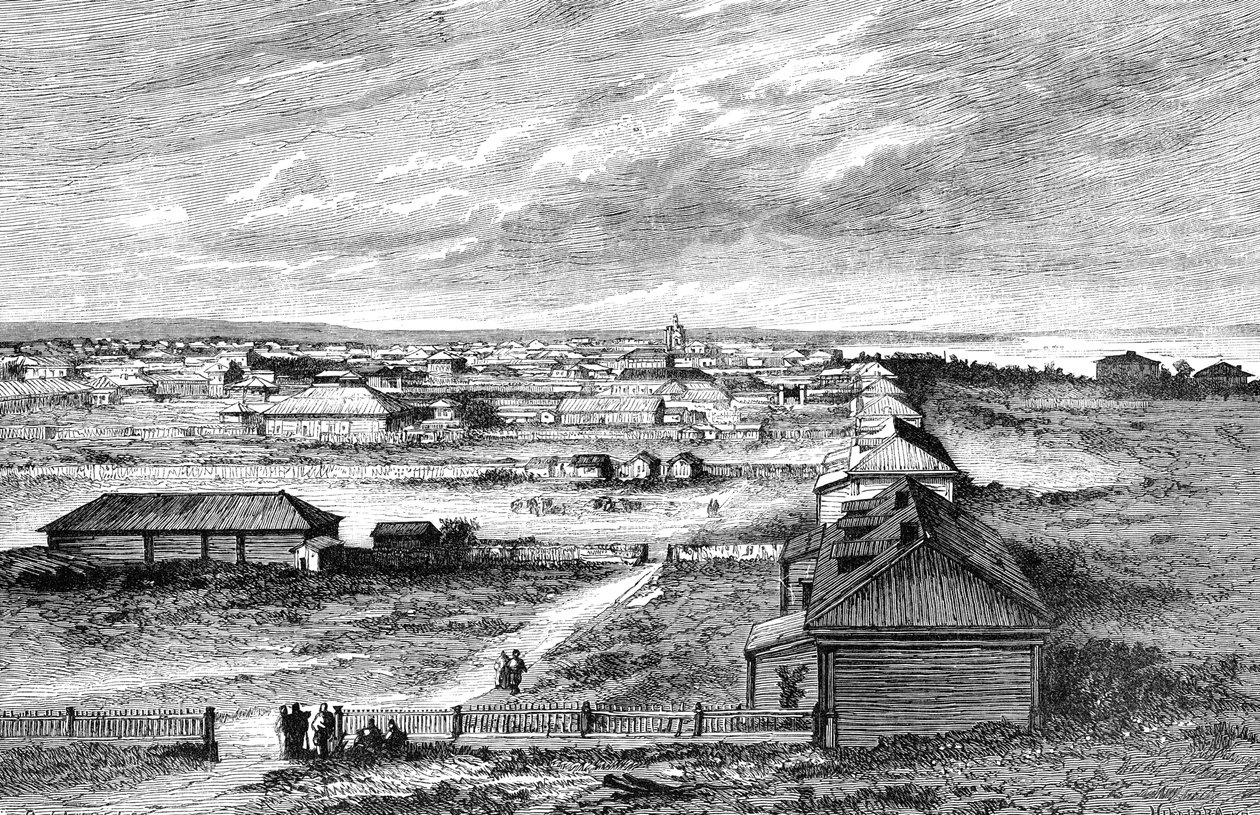 Blagoveščensk, Sibiř, Rusko, 1895 od Unbekannt