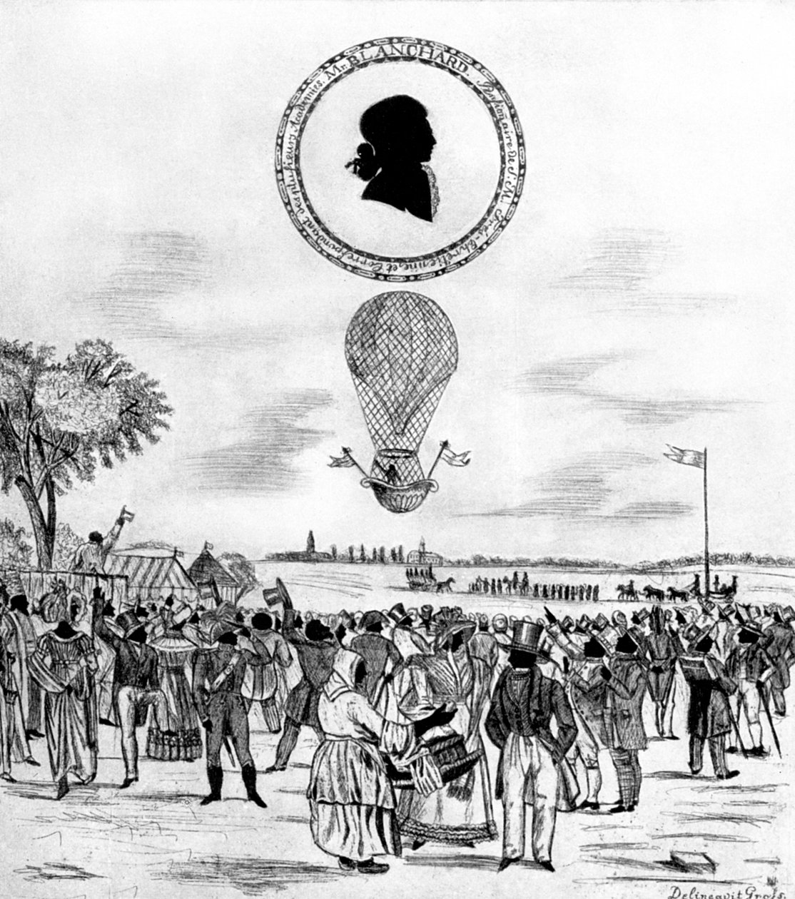 Blanchards Balloon, 1790 1912 od Unbekannt