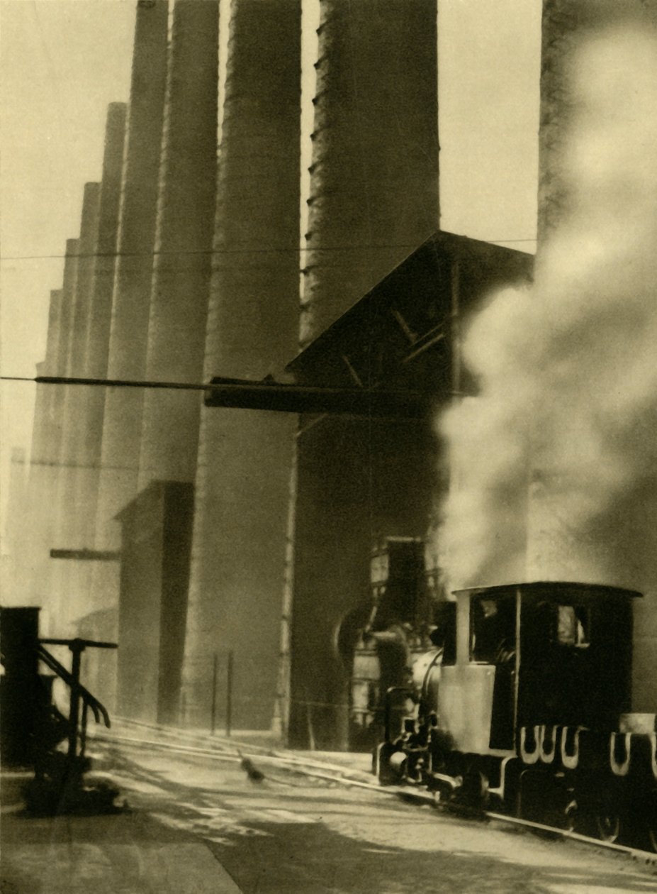 Vysoké pece, Donawitz, Rakousko, c1935. od Unbekannt