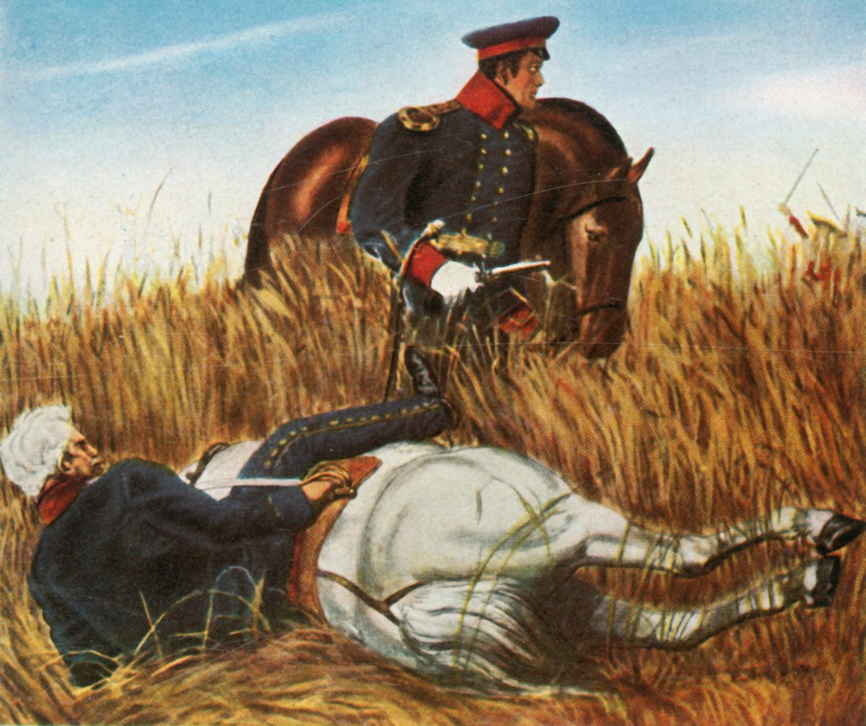 Blücher v bitvě u Ligny, 16. června 1815, 1936. od Unbekannt