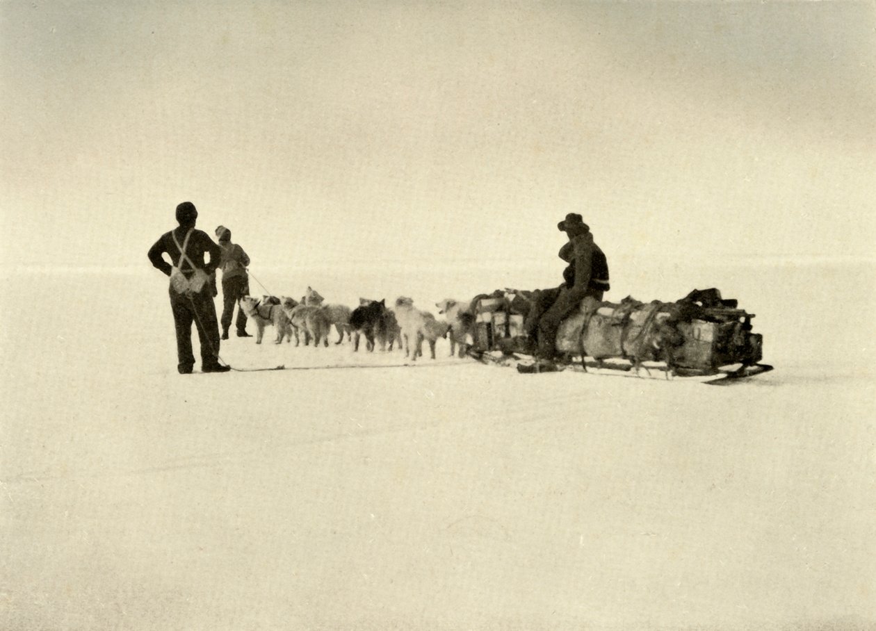 Bluff Depot Party on the Barrier, c1908, 1909. od Unbekannt