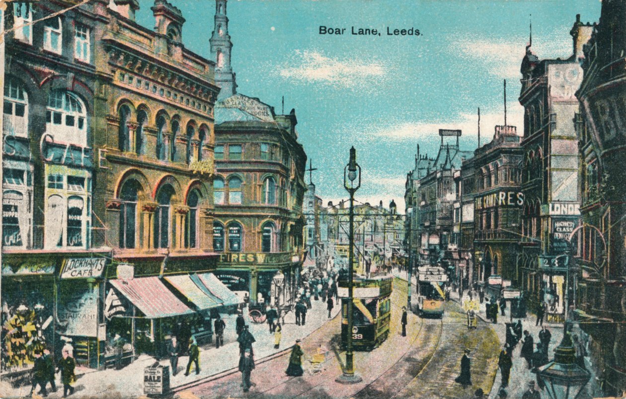 Boar Lane, Leeds, c1905 od Unbekannt