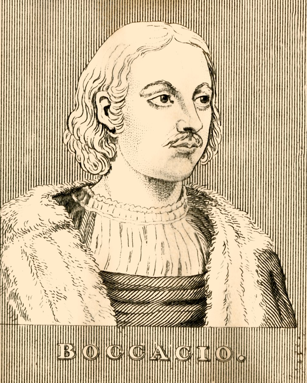 Boccaccio, 1313-1375, 1830. od Unbekannt
