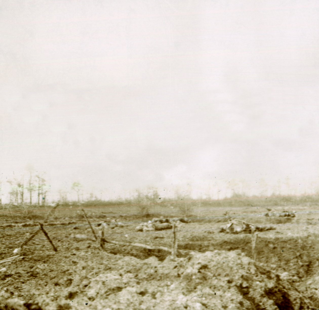 Těla po útoku, c1914-c1918 od Unbekannt
