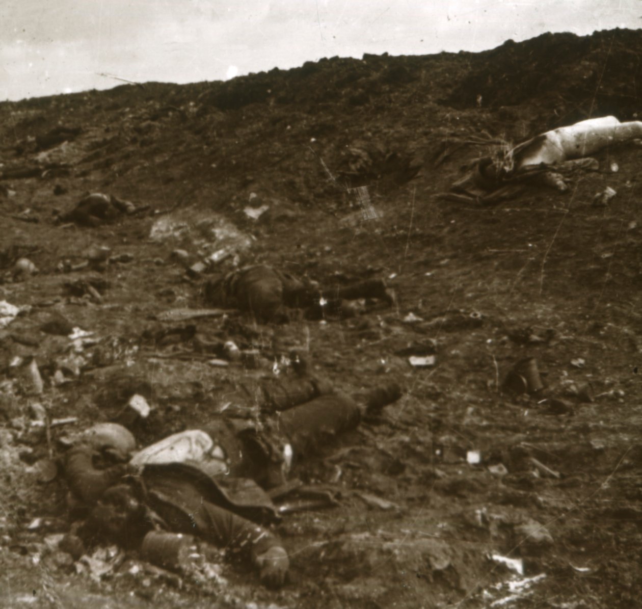 Body, Somme, severní Francie, c1916-c1918 od Unbekannt