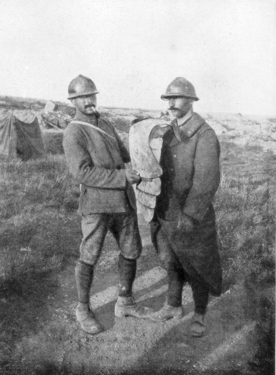 Neprůstřelná vesty německých Sturmtruppen Storm Troops, Verdun, 1917, 1926 od Unbekannt