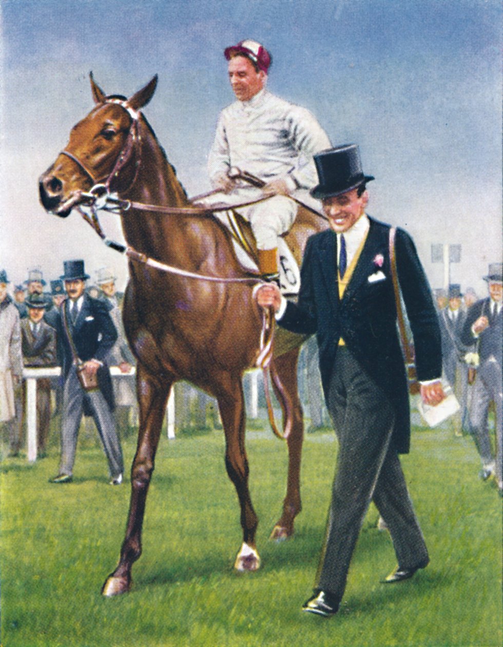 Bois Roussel, žokej: E. C. Elliott, 1939 od Unbekannt