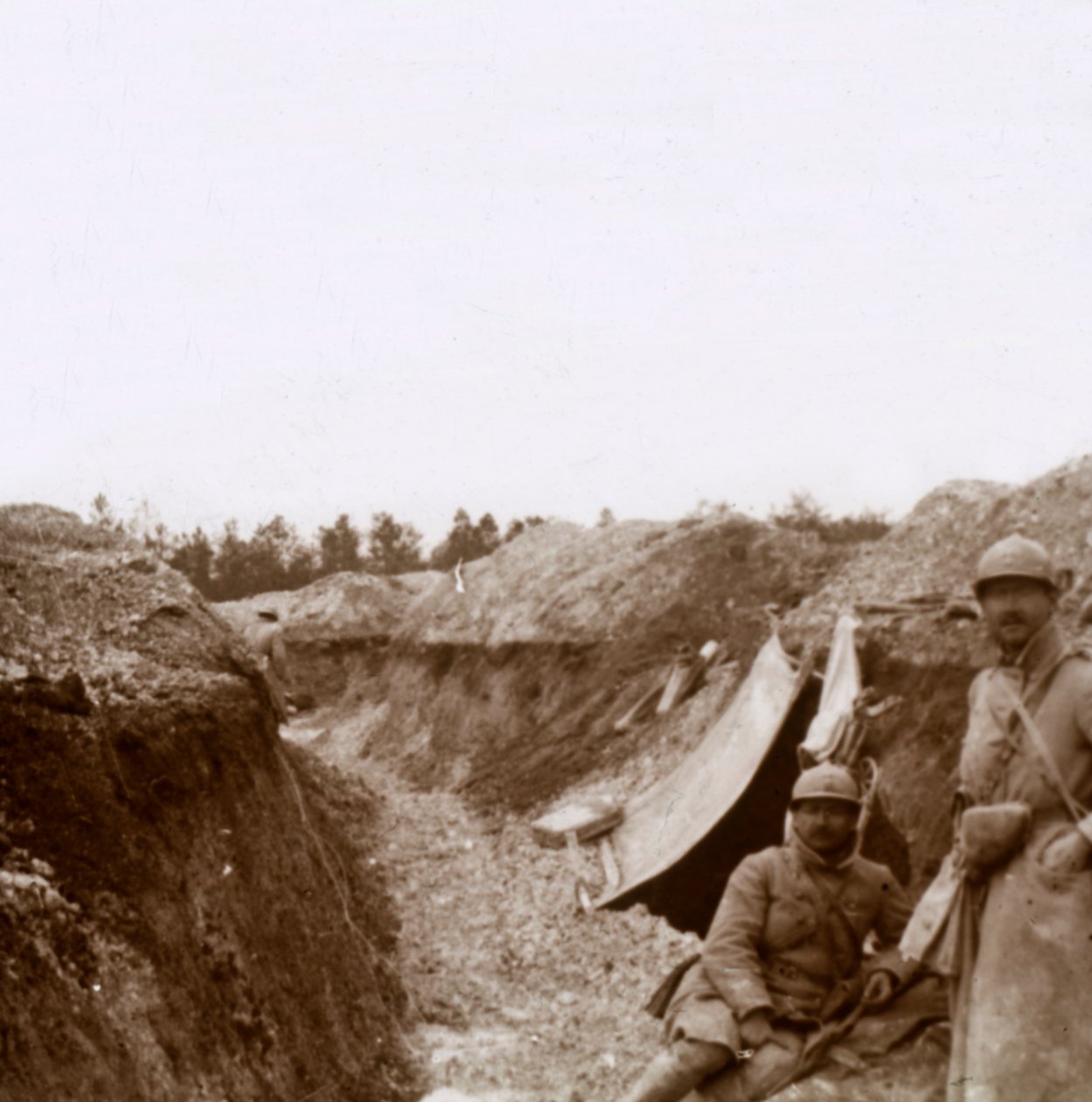 Bois de la Grille, severní Francie, c1914-c1918 od Unbekannt