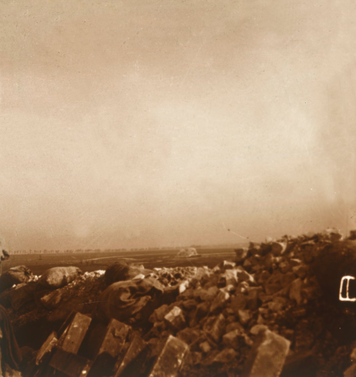 Bombardování, c1914-c1918 od Unbekannt
